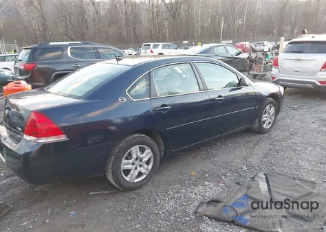 2007 Chevrolet Impala Ls из США, поврежденный, VIN 2G1WB58K479314878